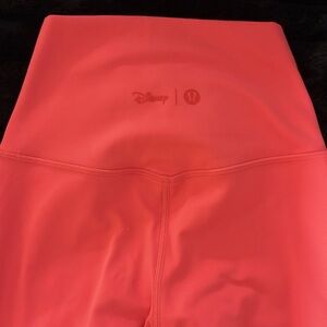 Lululemon Athletica Coral High Waist Leggings